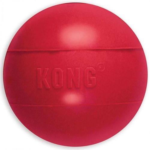 KONG hračka Classic míč guma M/L červená
