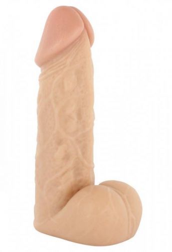 Seven Creations Realistické dildo s varlaty So Real - 14,5 cm