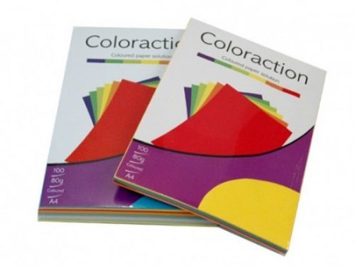 Barevný kopírovací papír Coloraction mix intenzivní barvy