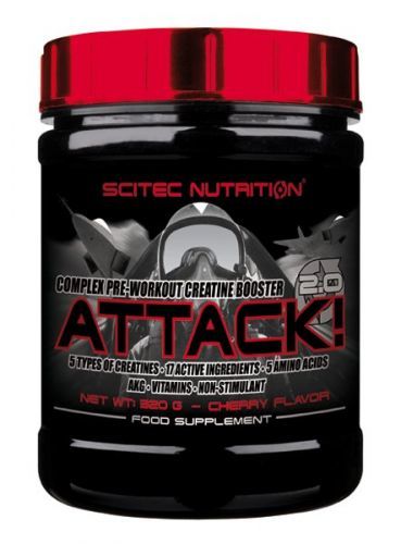 Attack 2.0 - Scitec 320 g Cherry