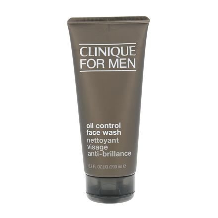 Clinique For Men Oil Control Face Wash čisticí gel na normální pleť 200 ml pro muže