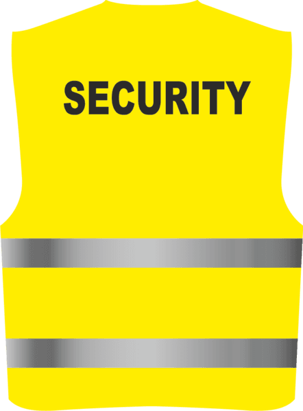Reflexní vesta  SECURITY M reflexní žlutá