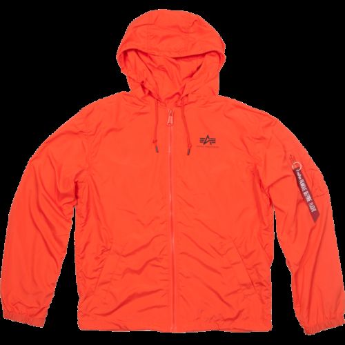 Alpha Industries Bunda  Windbreaker w.o. Back Print flame orange L