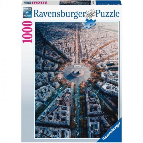 Ravensburger puzzle Paříž z výšky 1000 dílků