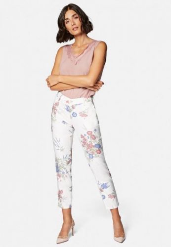 Mavi dámské kalhoty Suzie s květinovým potiskem Multi 26