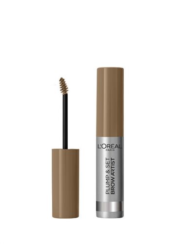 L'Oréal Paris Voděodolná řasenka pro úpravu obočí Brow Artist Plump & Set 4,9 ml 000 Transparent