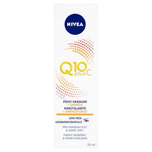 Nivea Energizující oční krém proti vráskám Q10 Plus C  15 ml