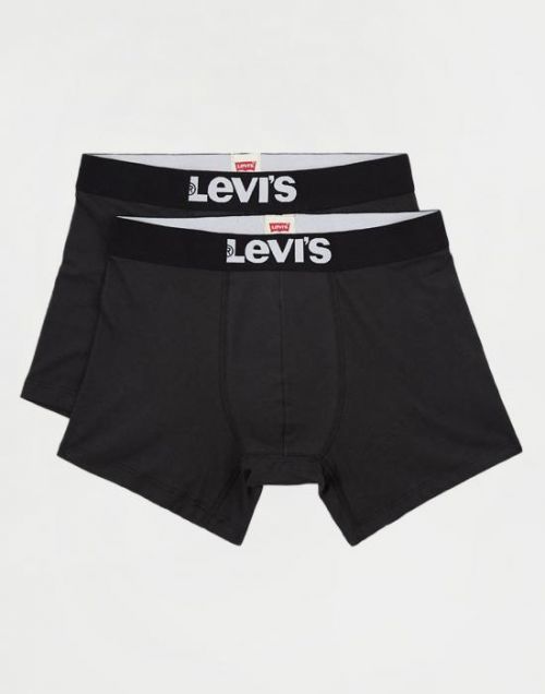 Levi's® Solid Basic Boxer 2P Jet Black S