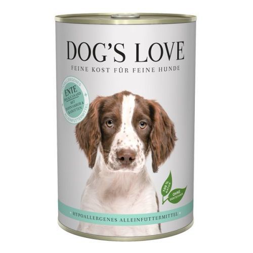 Dog's Love konzerva Hypoallergenic kachna 400 g