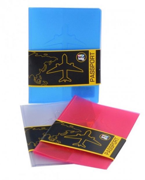 Karton P+P Obal na cestovní pas - Clear - 6-163