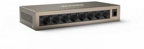 TENDA TEG1008M 8-port Gigabit Switch, 8x 10/100/1000 Mb/s, Fanless, MAC 4K, napájení AC/DC, i na (TEG1008M)