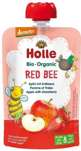 Holle BIO Pyré Red Bee jablko-jahody