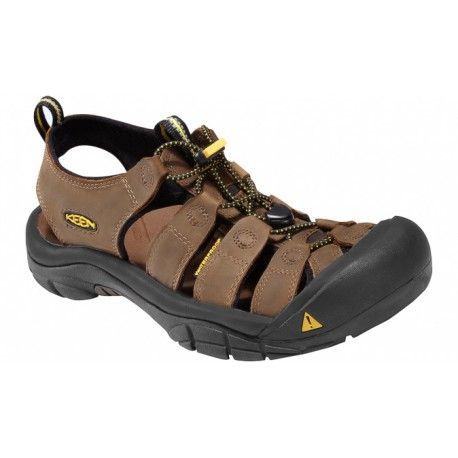 Keen Newport M bison pánské kožené outdoorové sandály 40 EUR