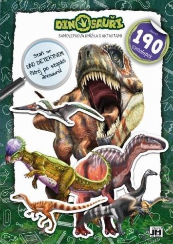 Jiri Models Samolepková knížka s aktivitami - Dinosaurus - 2340-9