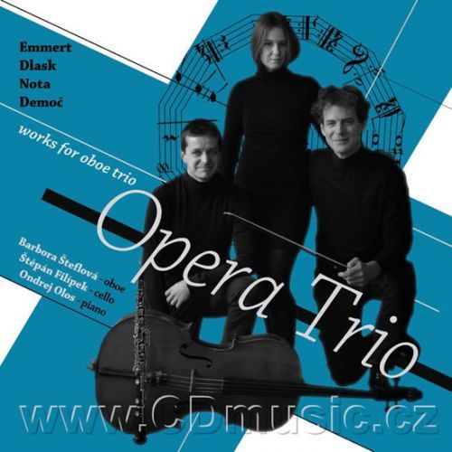 Audio CD: Emmert, Dlask, Nota, Demoč - Works for Oboe Trio - Opera Trio - CD