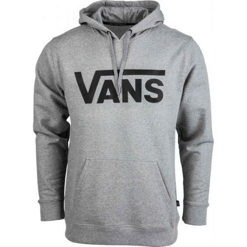 Vans MN CLASSIC PO HOODIE II šedá S - Pánská mikina