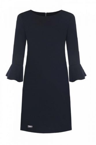 Společenské šaty Erin model 108527 - Jersa - 44 - černá
