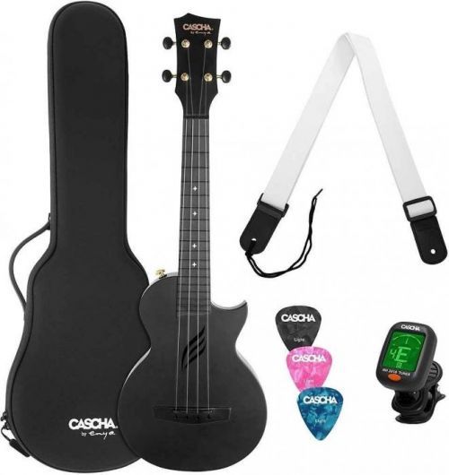 Cascha HH 2258 Carbon Fibre Ukulele Set