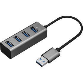 YHB 4300 Kovový Hub 4xUSB 3.0 YENKEE,