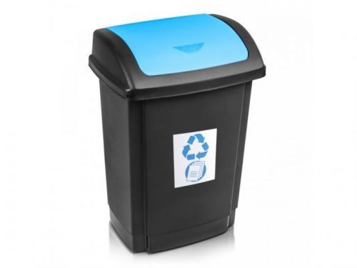 Koš na odpad recykl.25l modrý