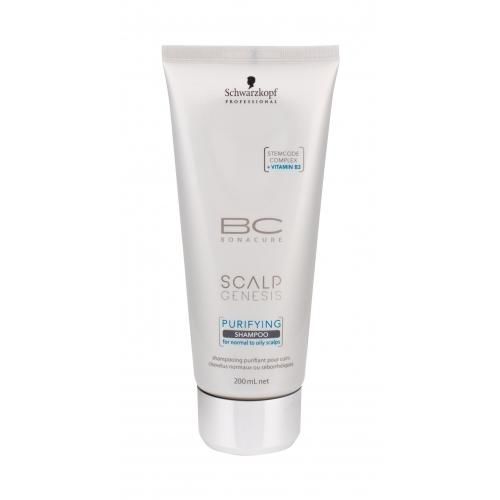Schwarzkopf BC Bonacure Scalp Genesis Purifying 200 ml šampon pro mastnou pokožku hlavy pro ženy