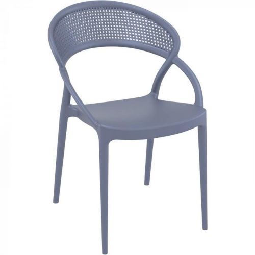 SIESTA Židle SUNSET 088 HODNOTY - barva plastu Siesta béžovo-šedá  8697443552290
