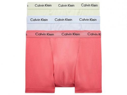 Boxerky Calvin Klein 3 balení U2662G-MWP Barva: Barevný mix, Velikost: XS, Pro obvod pasu: Pro obvod pasu (60-66cm)