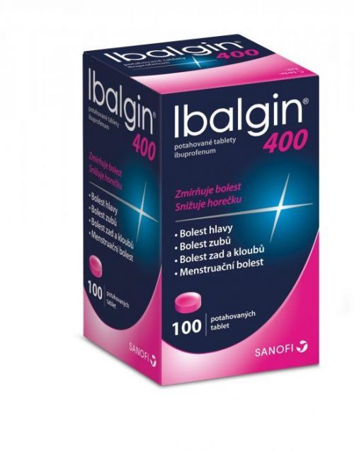IBALGIN 400 400MG potahované tablety 100