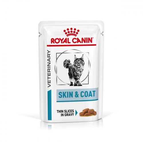 Royal Canin Veterinary Health Nutrition  Cat Skin & Coat Pouch - 85g
