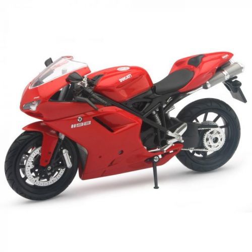 NewRay Ducati 1198 červená 1:12