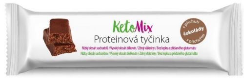 KetoMix Proteinové tyčinky s příchutí čokolády