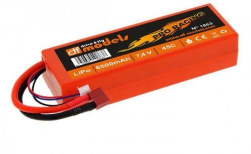 LiPo Akku 7,4 V / 6500 mAh - 45C Pro Racing