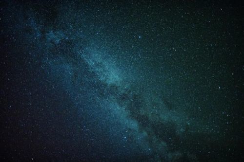 autor Umělecká fotografie Astrophotography of blue Milky Way I, Javier Pardina