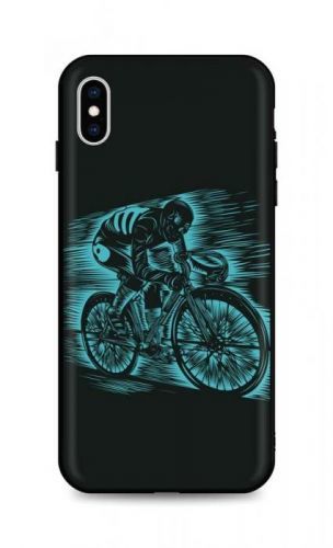 Kryt TopQ iPhone XS silikon Speeding 49174