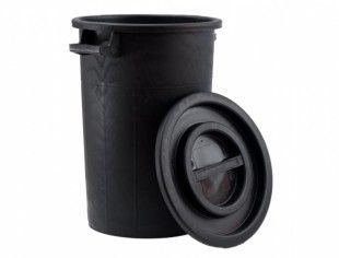 Nohelgarden Nádoba na odpad černá 35l d41x36cm