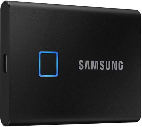 SAMSUNG SSD 500GB Samsung externí T7 Touch, černý (MU-PC500K/WW)