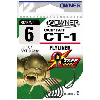 Háček Owner s Protihrotem s Očkem CT-1 vel. 2 - bal.5ks.