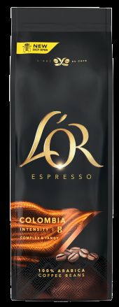 L'OR Colombia Espresso zrnková káva 100% Arabica