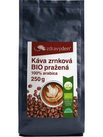 Zdravý den Káva zrnková BIO pražená varianta: 250 G