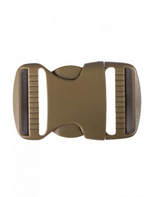 Spona/přezka plastová Mil-Tec 3,8 cm - coyote