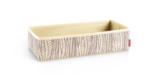 Krabice otevřená FANCY HOME 40 x 18 x 10 cm, cappuccino