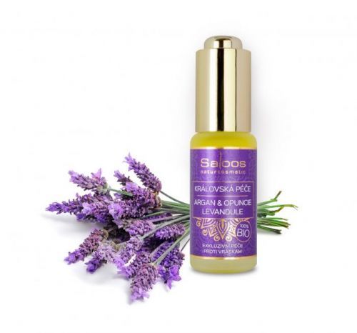Saloos Královská péče Argan & opuncie - levandule 20 ml