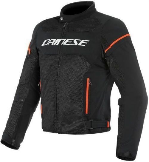 Dainese Air Frame D1 Tex Jacket Black/White/Fluo Red 50
