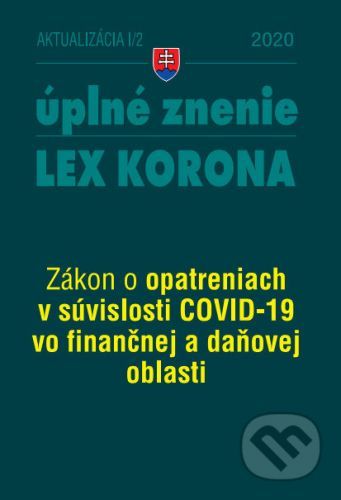 Aktualizácia I/2 - LEX-KORONA – daňová a finančná oblasť - Poradca s.r.o.