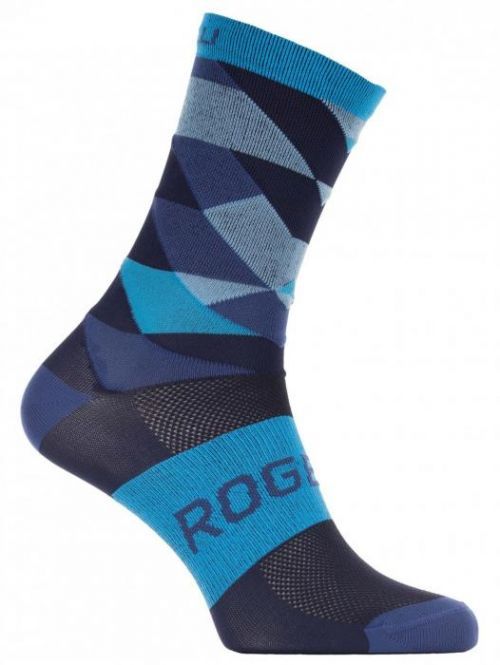 Designové funkční ponožky Rogelli SCALE 14, modré 36-39