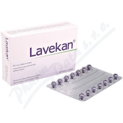 LAVEKAN 80MG měkké tobolky 28