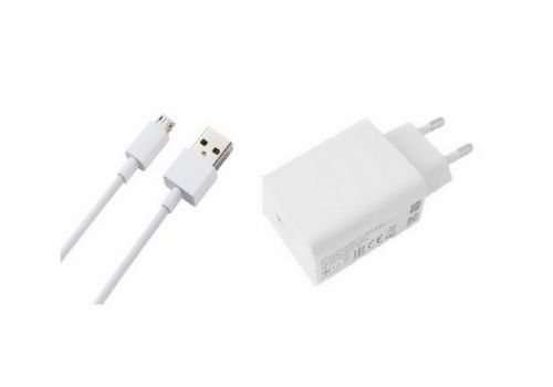 Originální nabíječka Xiaomi MDY-10-EF + micro USB datový kabel bílá 3A 47289