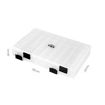 Krabice Delphin TBX Duo 355-16P Clip-355x231x60mm