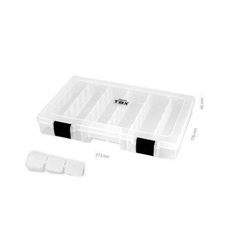 Krabice Delphin TBX One 273-6P Clip-273x176x45mm