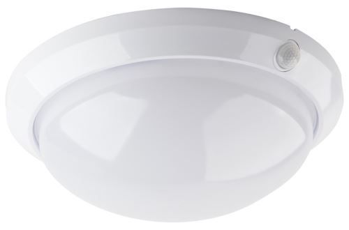 Ecolite Ecolite W121-BI Stropní sv. s čidlem, bílé, IP44, max 60W